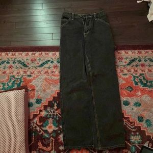 brandy melville black cargo jeans